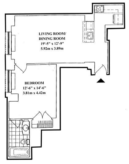 Floorplan for 502 Park Avenue