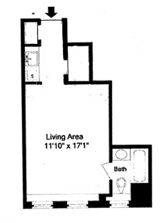 Floorplan for 310 Riverside Drive
