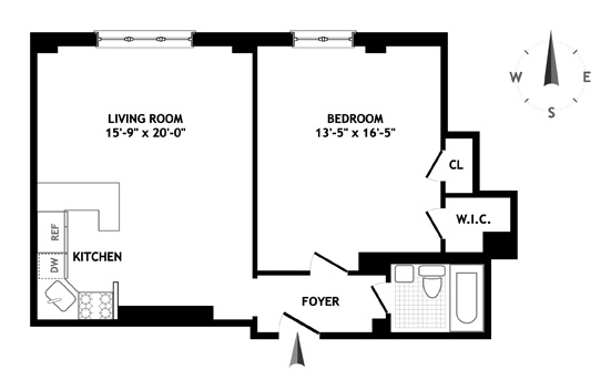 Floorplan for 140 West 69th Street