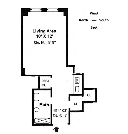 Floorplan for 310 Riverside Drive