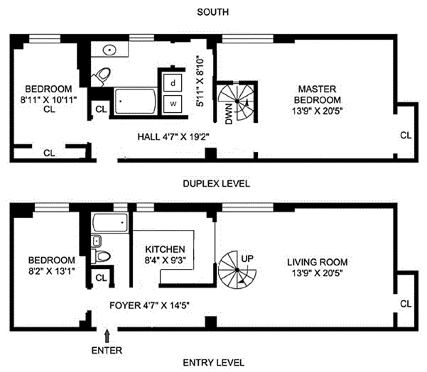 Floorplan for 380 Riverside Drive