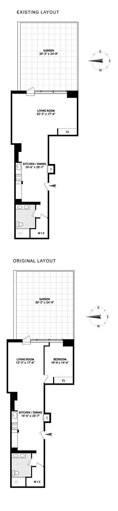 Floorplan for 226 Northampton L