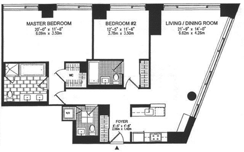 Floorplan for Chambers Street