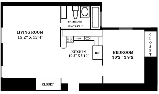Floorplan for 66 Madison Avenue