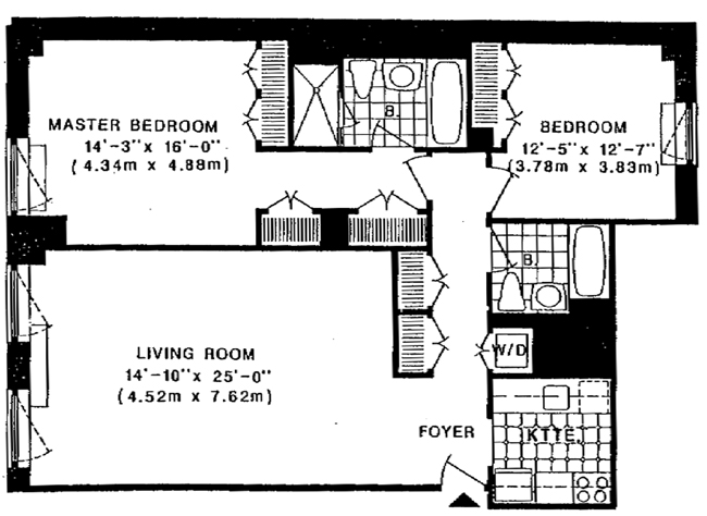 Floorplan for 1049 Fifth Avenue