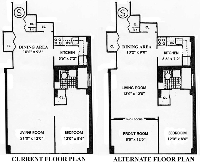 Floorplan for 520 East 72nd Street