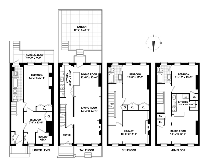 Floorplan for 44 Horatio Street