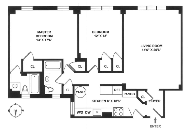 Floorplan for 8262 Ne 1st Ave, 5