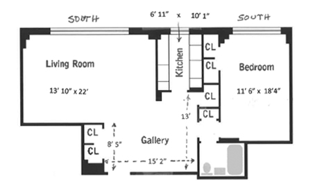 Floorplan for 640 S Mashta Dr