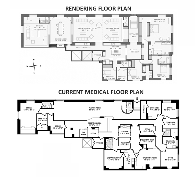 Floorplan for 927 Fifth Avenue