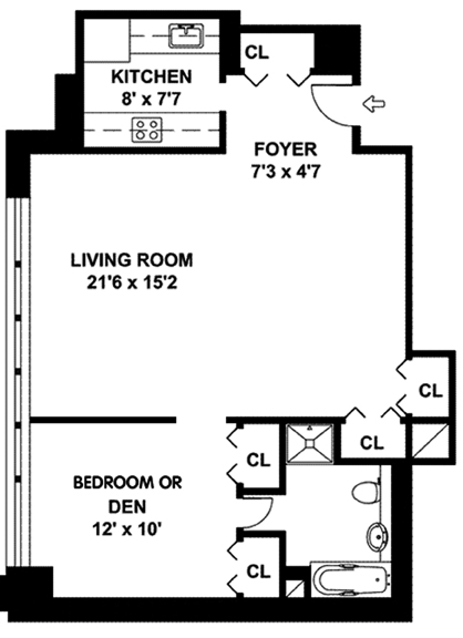Floorplan for 118 East 60th Street