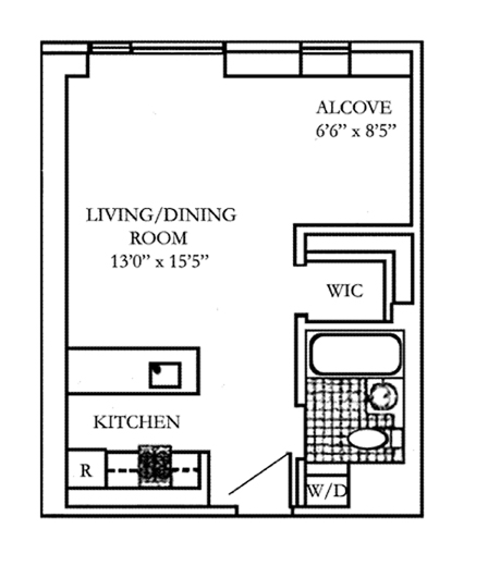 Floorplan for 11771 Nw 30th St, 107A