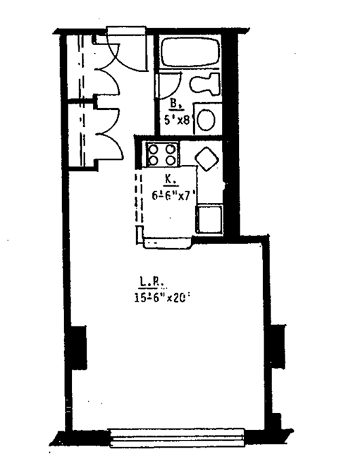 Floorplan for 222 West 14th Street