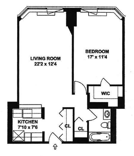 Floorplan for 630 First Avenue