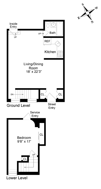 Floorplan for 53 West 76th Street