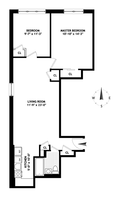 Floorplan for 439 East 88th Street