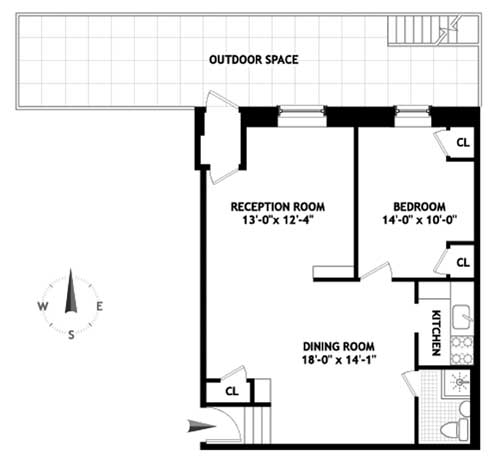 Floorplan for 439 East 88th Street