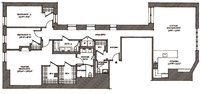 Floorplan for 138 Pierrepont Street, 5G