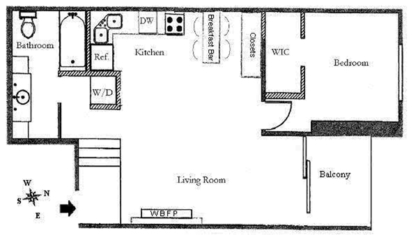 Floorplan for 309 West 82nd Street