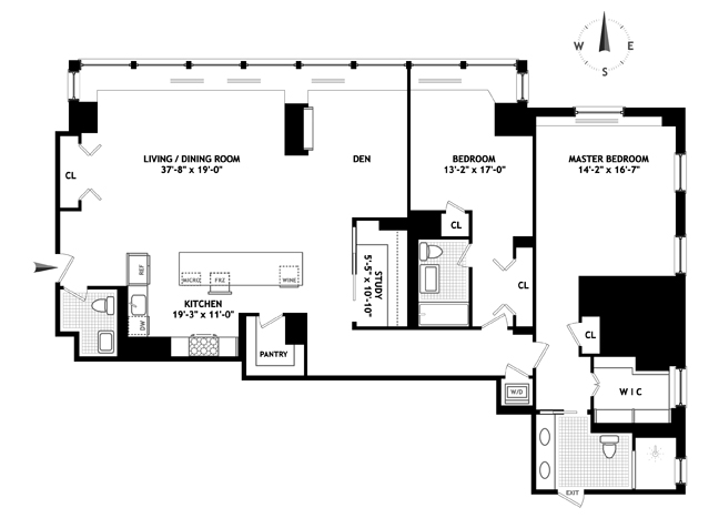 Floorplan for 130 West 30th Street