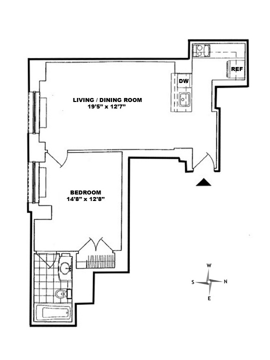 Floorplan for 502 Park Avenue