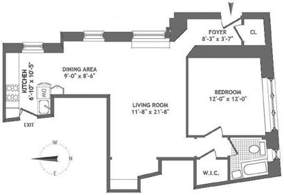 Floorplan for 116 Pinehurst Avenue