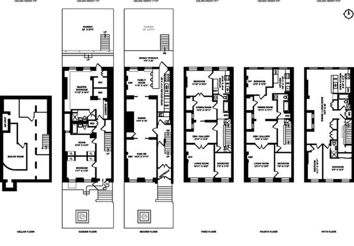Floorplan for 343 West 29th Street