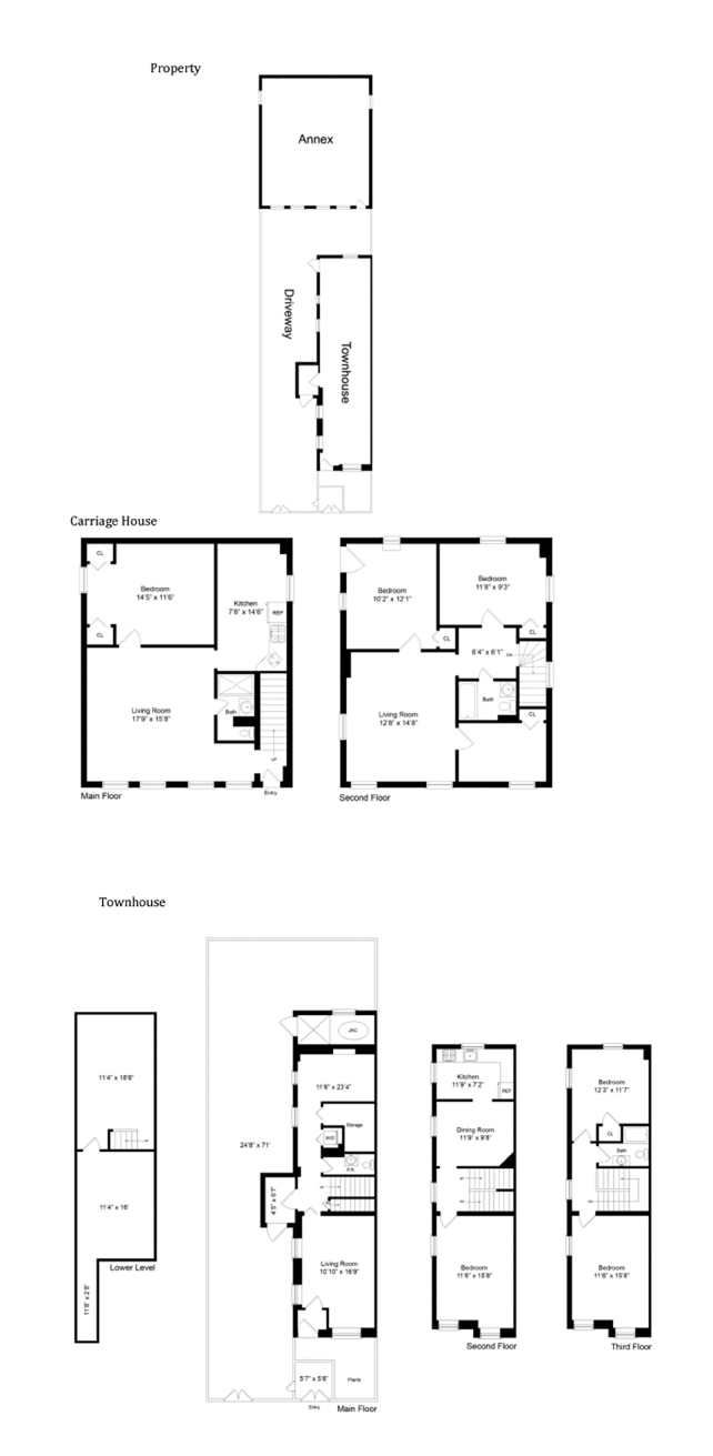 Floorplan for 321 West 136th Street