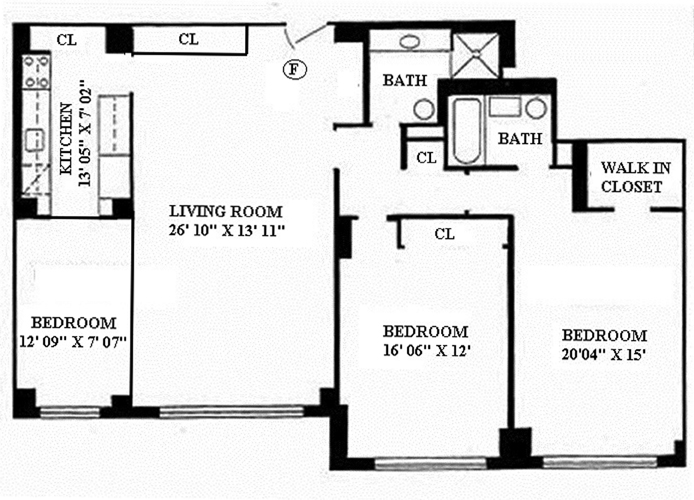 Floorplan for 225 East 57th Street