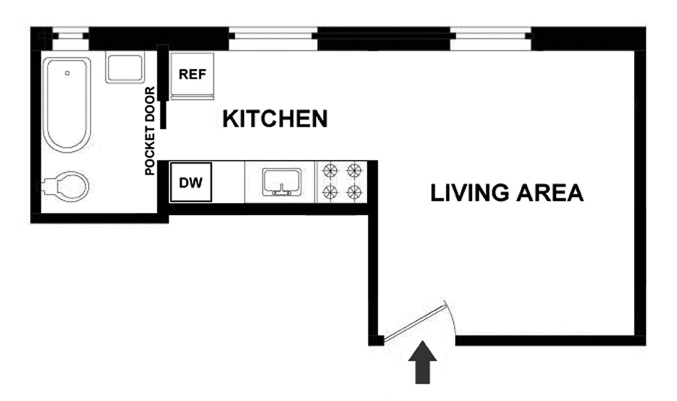 Floorplan for 149 West 12th Street, 6/4