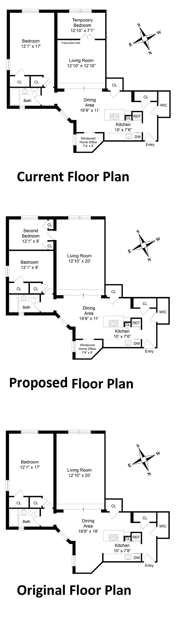 Floorplan for 180 West 93rd Street