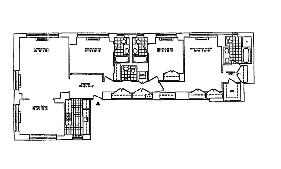 Floorplan for 308 East 72nd Street