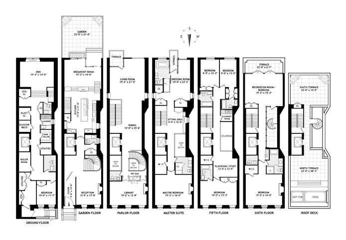 Floorplan for 116 Waverly Place