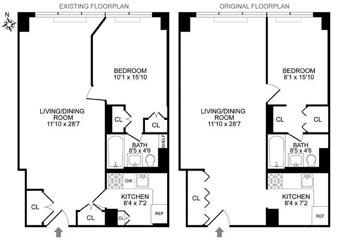 Floorplan for 520 East 72nd Street, 9B