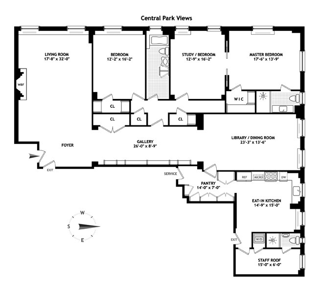 Floorplan for 1136 Fifth Avenue