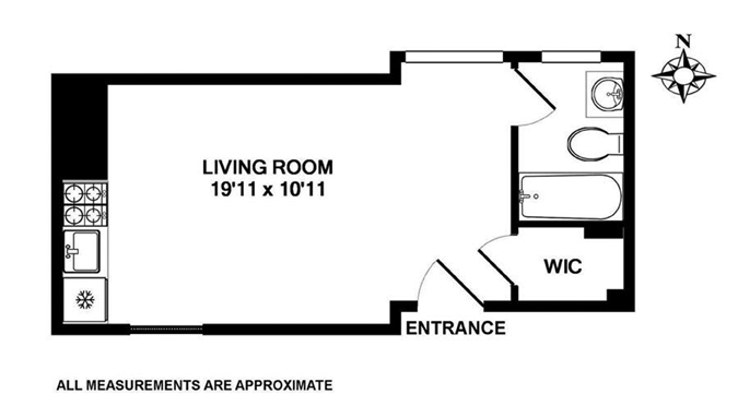Floorplan for 325 West 45th Street