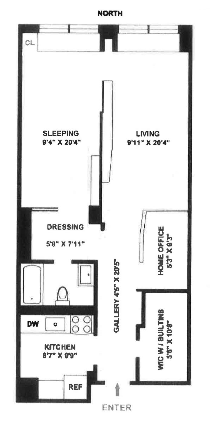 Floorplan for 41 East 28th Street