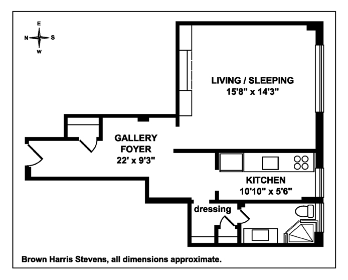 Floorplan for 135 East 39th Street