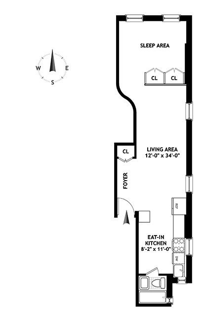 Floorplan for 78 Charles Street