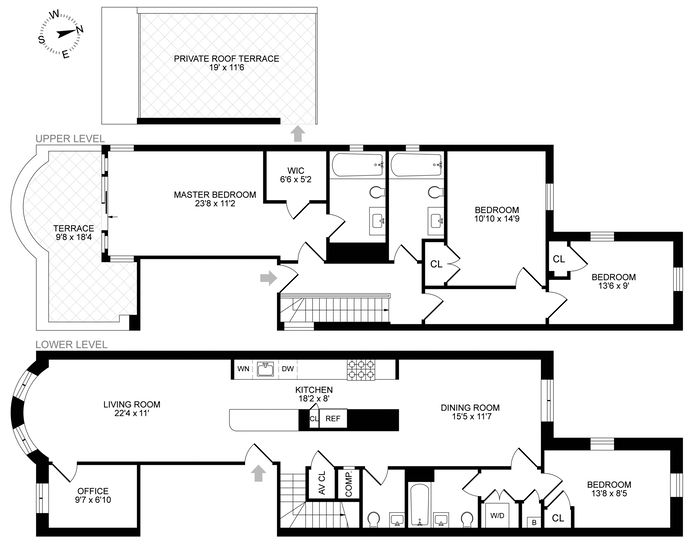 Floorplan for 129 West 118th Street