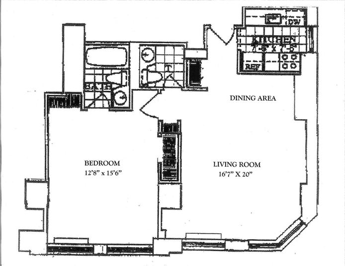 Floorplan for 255 West 85th Street