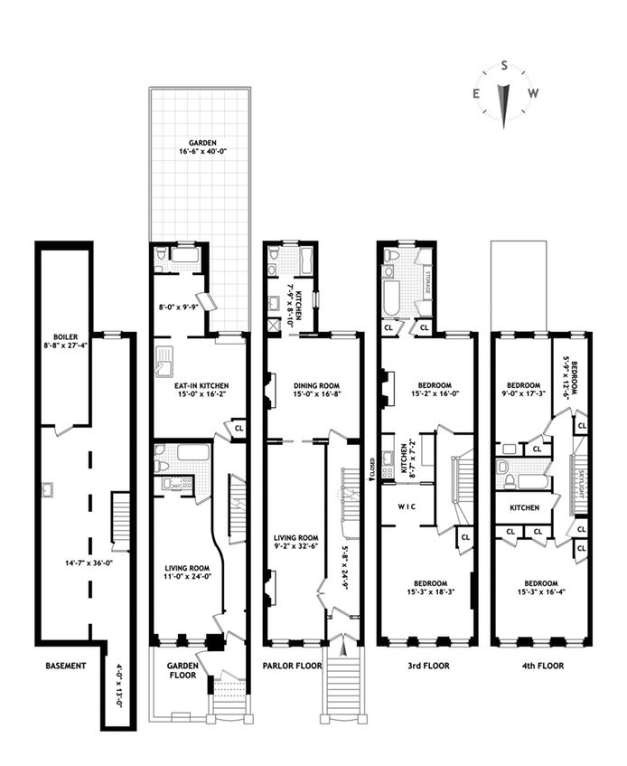 Floorplan for 220 West 137th Street