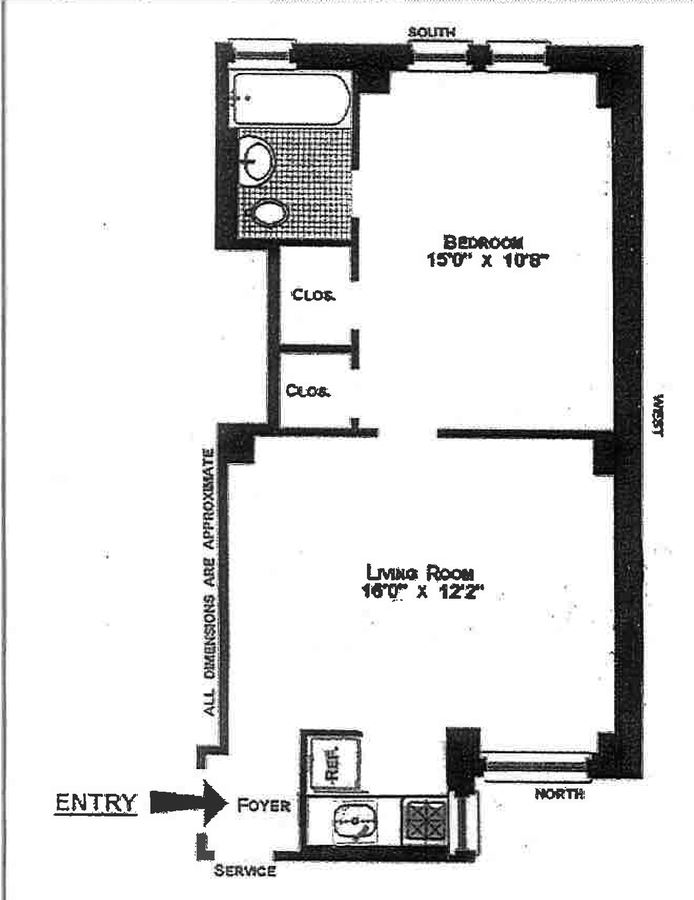 Floorplan for 49 West 72nd Street