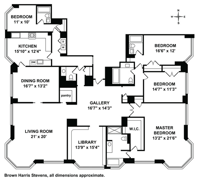 Floorplan for 200 East 65th Street