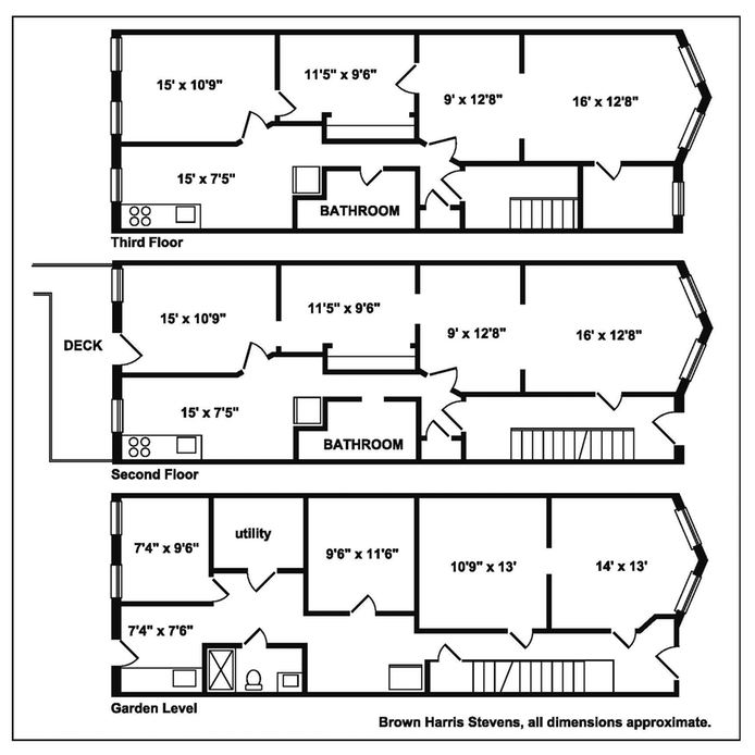 Floorplan for East Flatbush 2 Family