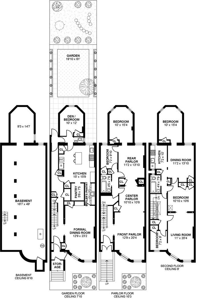 Floorplan for Fenimore Street