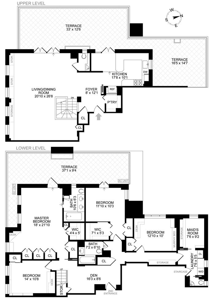 Floorplan for 7 West 96th Street