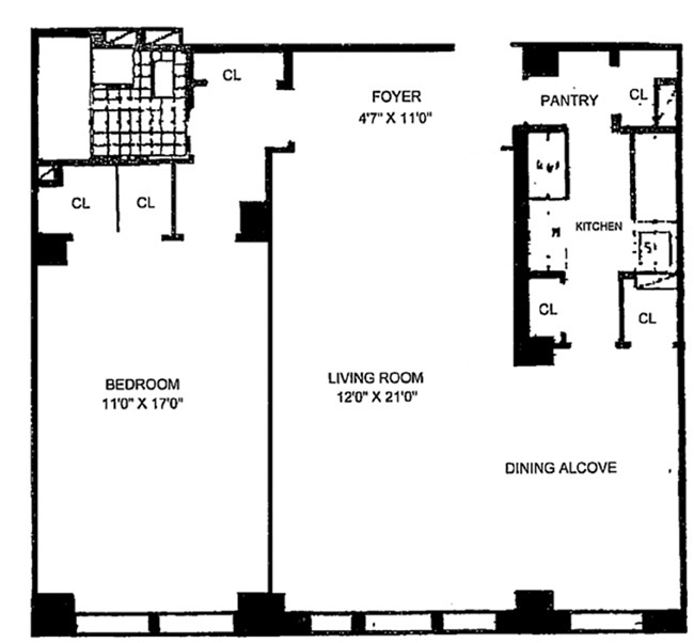 Floorplan for 460 East 79th Street