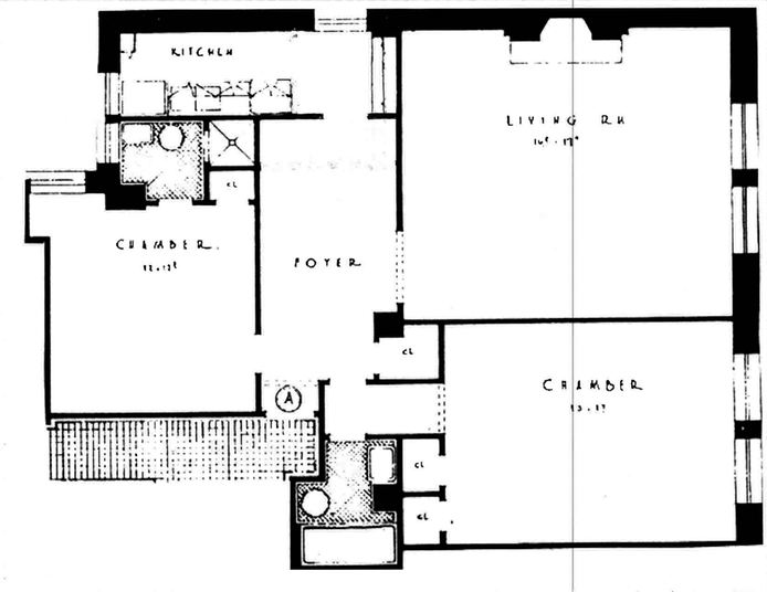 Floorplan for 11 West 81st Street