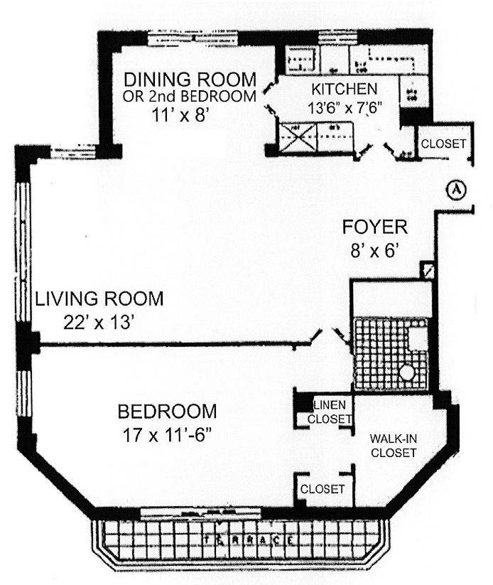 Floorplan for 167 East 67th Street